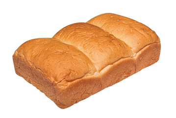 Cutout White Bread Loaf