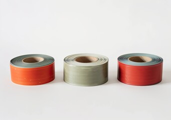 Explore the versatility of duct tape with an isolated roll