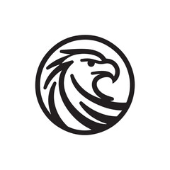 Obraz premium eagle logo