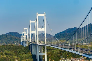 Fotobehang しまなみ海道／来島海峡大橋 © MASAFUMI