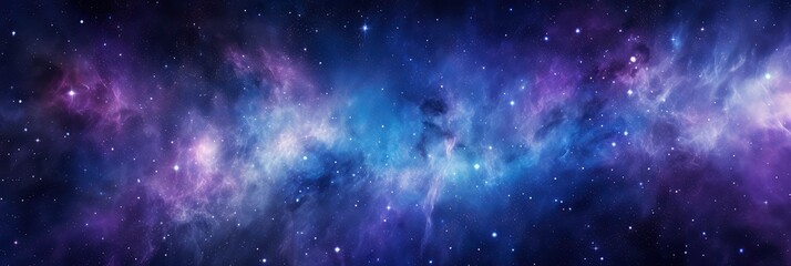 Obraz premium A Cosmic Dance Of Abstract Stars, Background Image, Background For Banner, HD