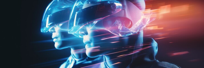 A Futuristic Holographic Design, Background Image, Background For Banner, HD