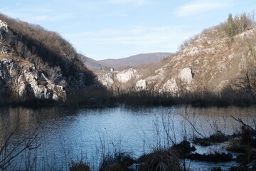 plitvice lakes and waterfalls in croatia