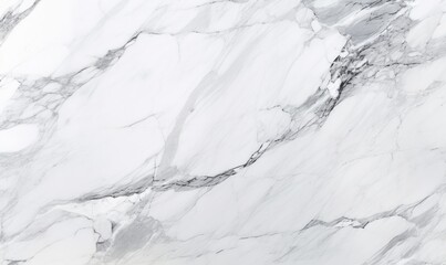 Fototapeta na wymiar A Close-Up View of a Smooth, Polished White Marble Surface