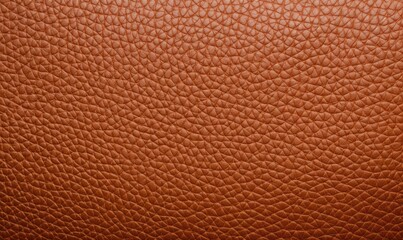 Close-Up of Rich, Textured Brown Leather