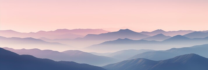 A Serene Abstract Mountain Landscape, Background Image, Background For Banner, HD