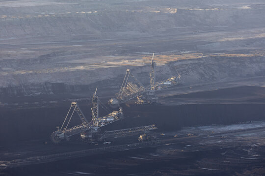 Bagger, Braunkohle, Braunkohlebagger