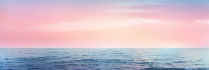 Fototapeta na wymiar A Tranquil Seaside Sunset Gradient Background, Background Image, Background For Banner, HD