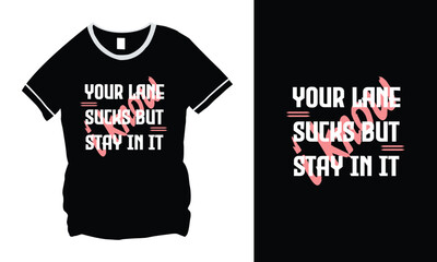 Typography Vector Quote T-Shirt Design set stock Template