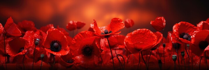 Anzac Day Remembrance Poppy Symbol Text, Background Image, Background For Banner, HD