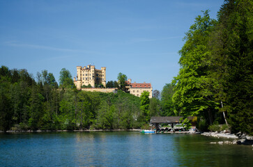 Naklejka na ściany i meble castle on the lake