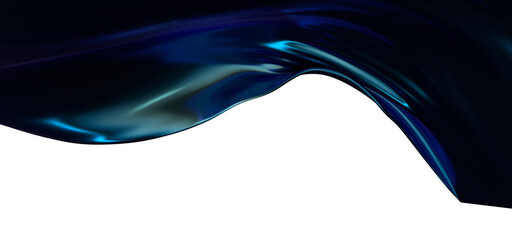 Obraz premium Blue wAbstract blue waves background.3d Rendering.aves texture for backgrounds