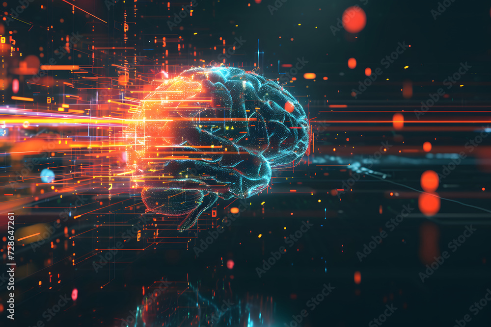 Poster mindful circuitry: human brain and neural network in ai realm