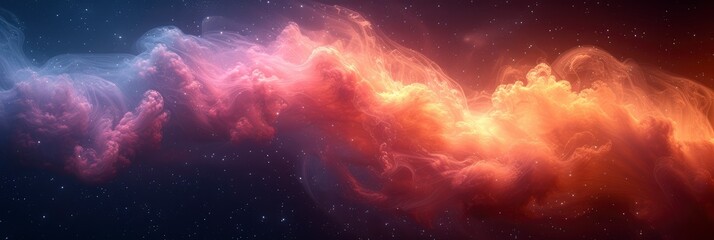 Obraz premium Glowing Vibrant Jellyfish Undersea Texture, Background Image, Background For Banner, HD