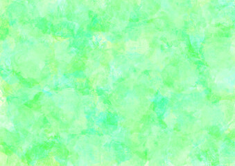 グリーンの水彩背景