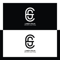 ES initial letter logo. Alphabet E and S pattern design monogram