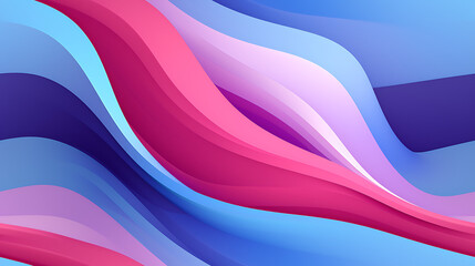 Obraz premium cute purple, blue, and green colored abstract background with colorful lines, in the style of superflat style, - Seamless tile. Endless and repeat print.