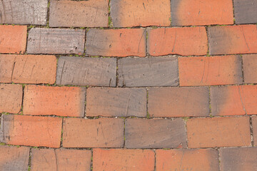 Brick wall texture background with copy space for text or image.