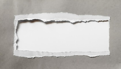 Blank Vintage white torn paper texture background