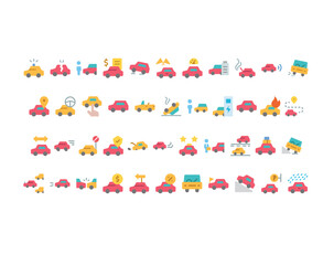 Car icons pack 