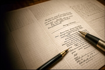 Eleganza su Carta- La Magia della Scrittura con una Penna