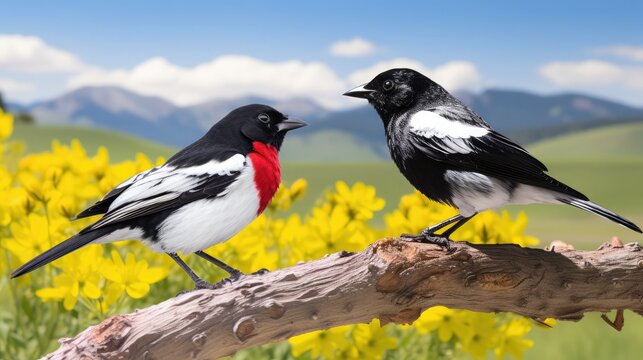 Blog Post Image of Birds of Black and White Color Birds 