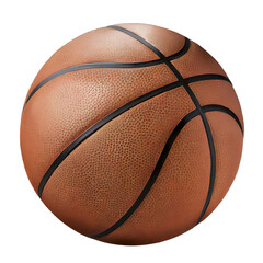 basketball isolated on transparent background