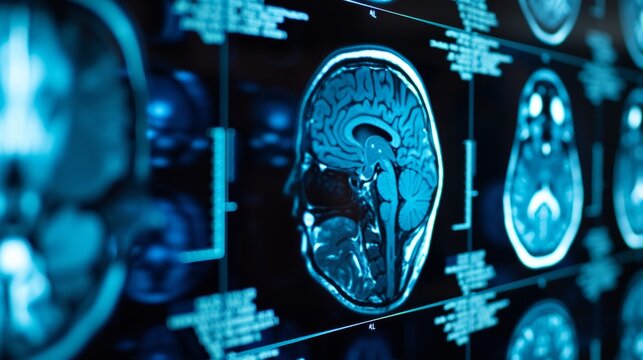brain scan MRI image Generative AI