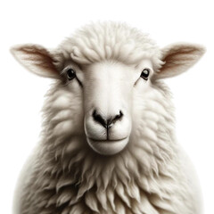 Fototapeta premium Sheep - transparent background