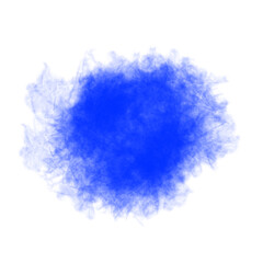 Color smoke, dust or fog cloud