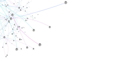 technology with polygonal shapes on dark blue background.