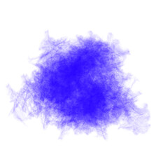 Color smoke, dust or fog cloud