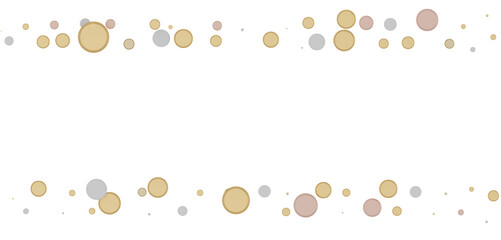 gold  Rainfall: Astonishing 3D Illustration of gold  Confetti Shower