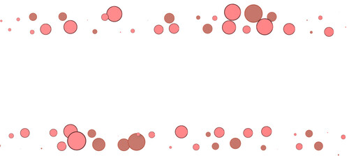 Glittering confetti on a transparent background. Holiday confetti png. red confetti falls from the sky.