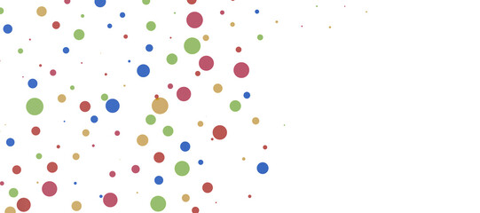 Confetti, paper triangle on the floor, fancy, colorful, celebration party