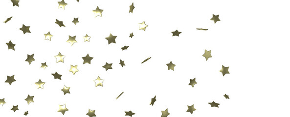 Stars - stars. Confetti celebration, Falling golden abstract decoration for party, birthday celebrate,