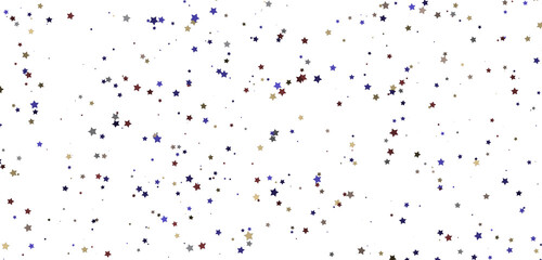 Stellar Symphony: Embark on a Visual Journey with 3D Gold Stars Rain