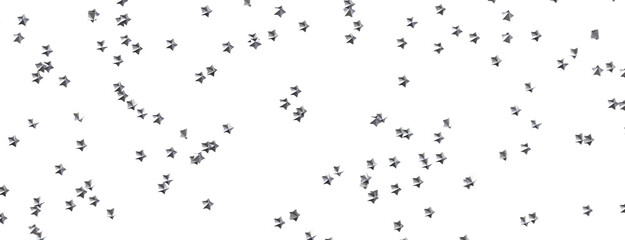 Starstruck Spectacle: 3D Illustration Transports You to a Gold Stars Shower