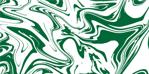 Abstract Green Marble texture background. Green and white mixing oil paint texture. Green Marbleized Stripes With marble ink texture. Splash of paint. Colorful liquid.