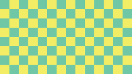 Groovy checkered seamless patterns, vintage aesthetic backgrounds, psychedelic checkerboard texture. Funky hippie fashion textile print, retro background with distorted grid tile vector pattern set