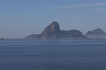Fototapeta na wymiar Vista do Rio de Janeiro com praia