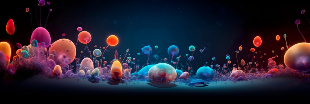 various bacterial shapes, including rods, spheres, and spirals. Generative AI