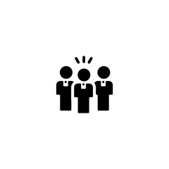 Simple Set of Business Management Related Vector Line Icons. Business icons, management and human resources set. Solid icon collection vector illustration.