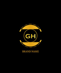 GH Letter Logo Design. Unique Attractive Creative Modern Initial GH Initial Based Letter Icon Logo