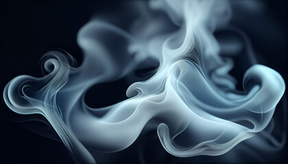 Smok texture of trendy abstract background. Creative flowing dynamic smoky wave.
