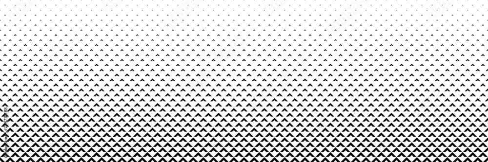 Aufkleber horizontal black halftone of arrow design for pattern and background.