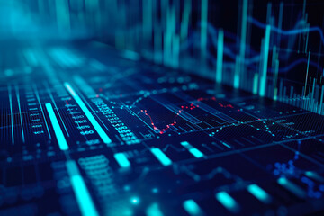 Digital Echoes: Projection Mapping Financial Futures