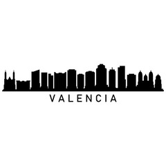 Valencia skyline
