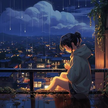 Lofi young girl headphones si a9f6