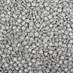 Colorful and bright cake decorations, in powder and granule form, can also be used as a colorful background.